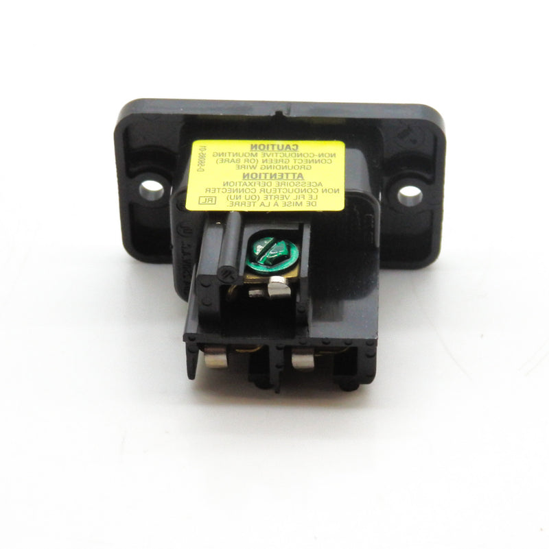 Hubbell C20 250V 20/16A IEC320 Male Inlet with Clamp H320BL