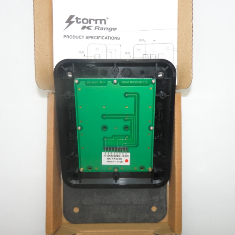 Storm Interface 3000 Series 3 X 4 Black General Service Keypad 3K120203