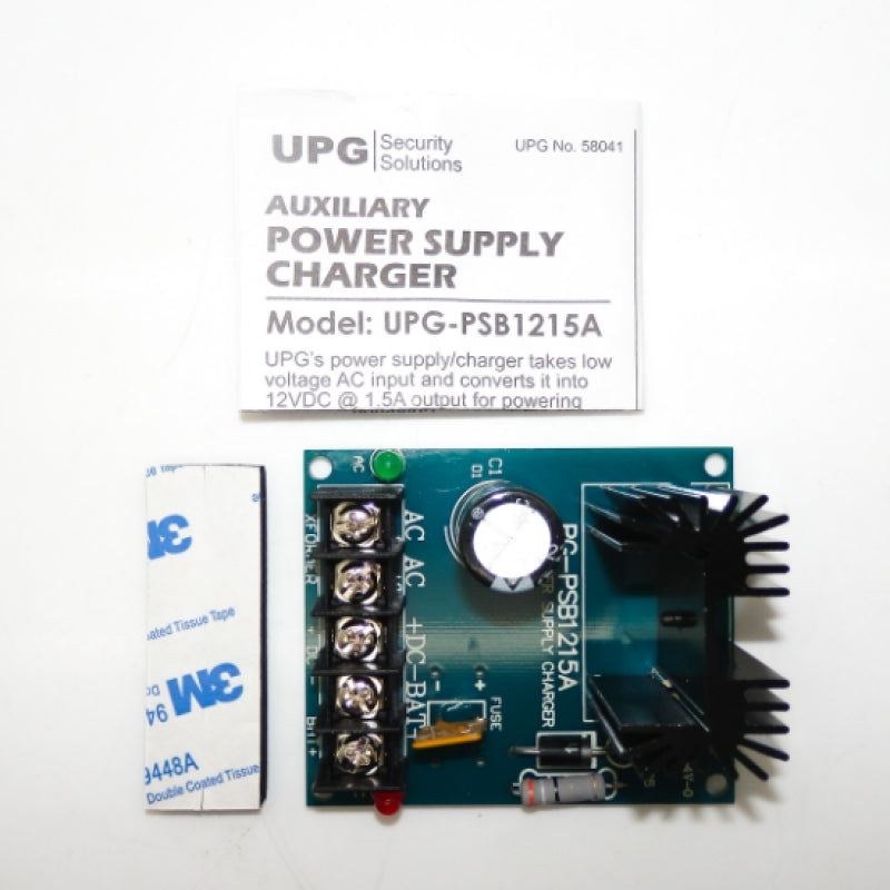 UPG 12V 1.5A Auxiliary Power Supply Charger UPG-PSB1215A