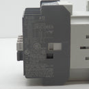 ABB AC Non-Reversing 120V 60Hz IEC Contactor A-Series With CA5 Contact Block A12-30-10-84