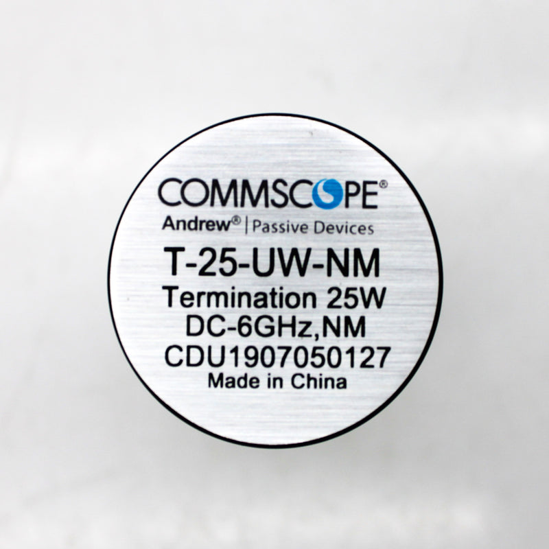 CommScope 0-6000MHz 25W Termination Load T-25-UW-NM