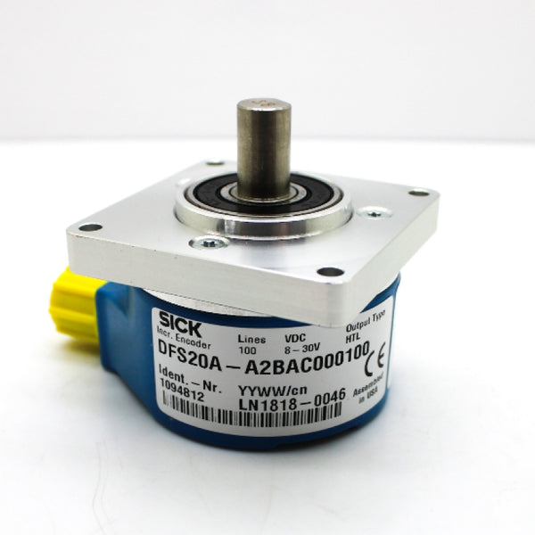 SICK 100 PPR 3/8" Sol Shaft 2" Flange Incremental Encoder DFS20A-A2BAC000100