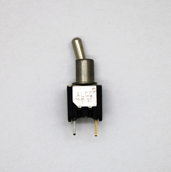 TE Connectivity 0.4A 20V 5.61mm SPST On-Off Toggle Switch 1825219-2