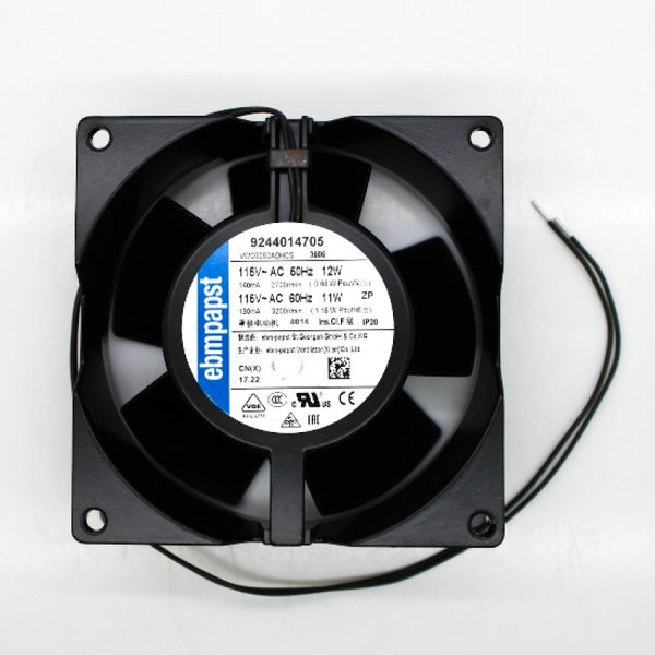 EBM-Papst 92x92x38mm 115VAC 2-Wire Tubeaxial Fan 3606