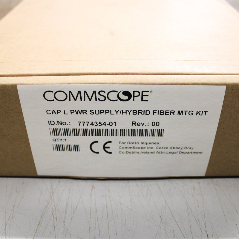 Commscope Kit Module Caps CommScope 7774354-01 CAP L PWR SUPPLY/HYBRID FIBER MTG KIT – Primelec