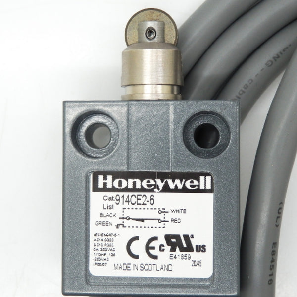 Honeywell 6ft 914CE Series Compact Roller Limit Switch 914CE2-6