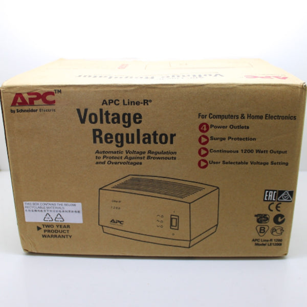 APC Line-R 1200VA Voltage Regulator LE1200I