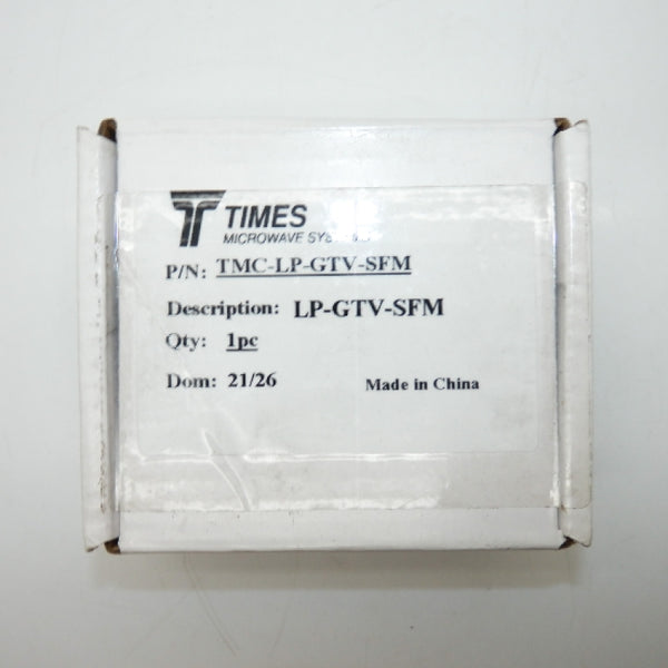 Times Microwave Lightning Protection Connector LP-GTV-SFM