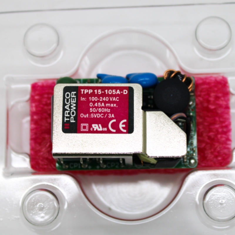 Traco Power 5V 3A 15W Open Frame AC/DC Converter TPP 15-105A-D – Primelec
