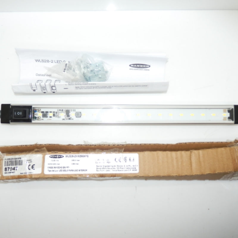 Banner Engineering 650 Lumens Al-Purpose LED Light Strip WLS28-2XW285XPB