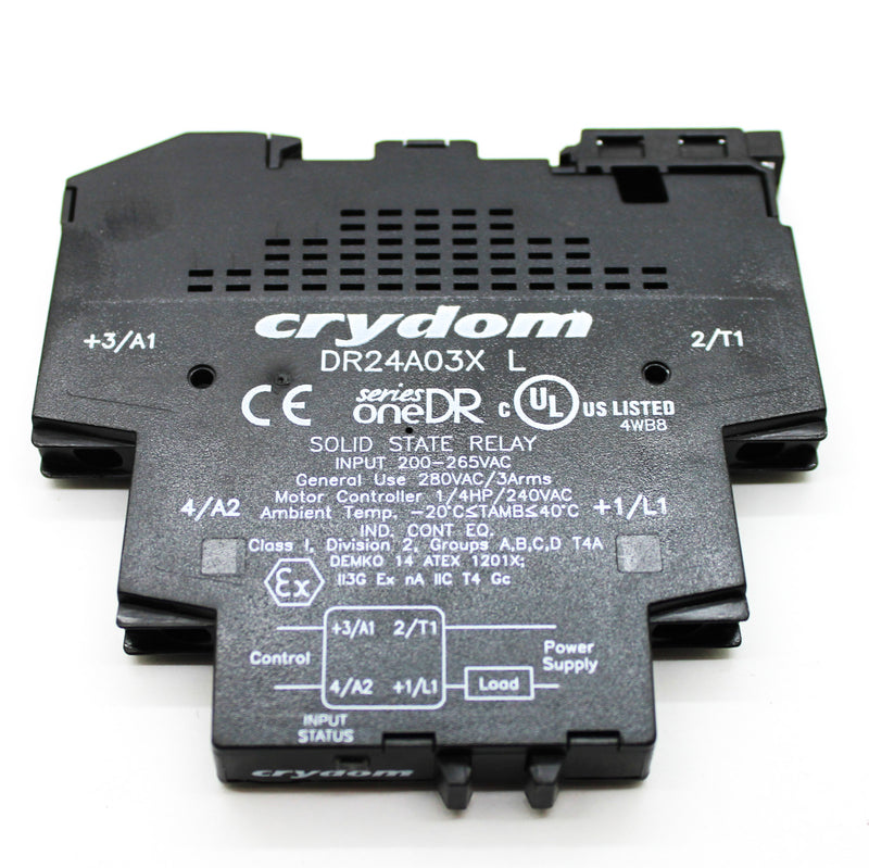 Crydom 3A 24 VAC to 280 VAC Solid State Relay DR24A03X