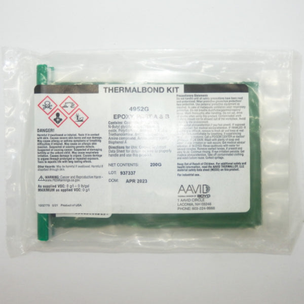 Boyd Thermal Epoxy Adhesive Part A & B 4952G