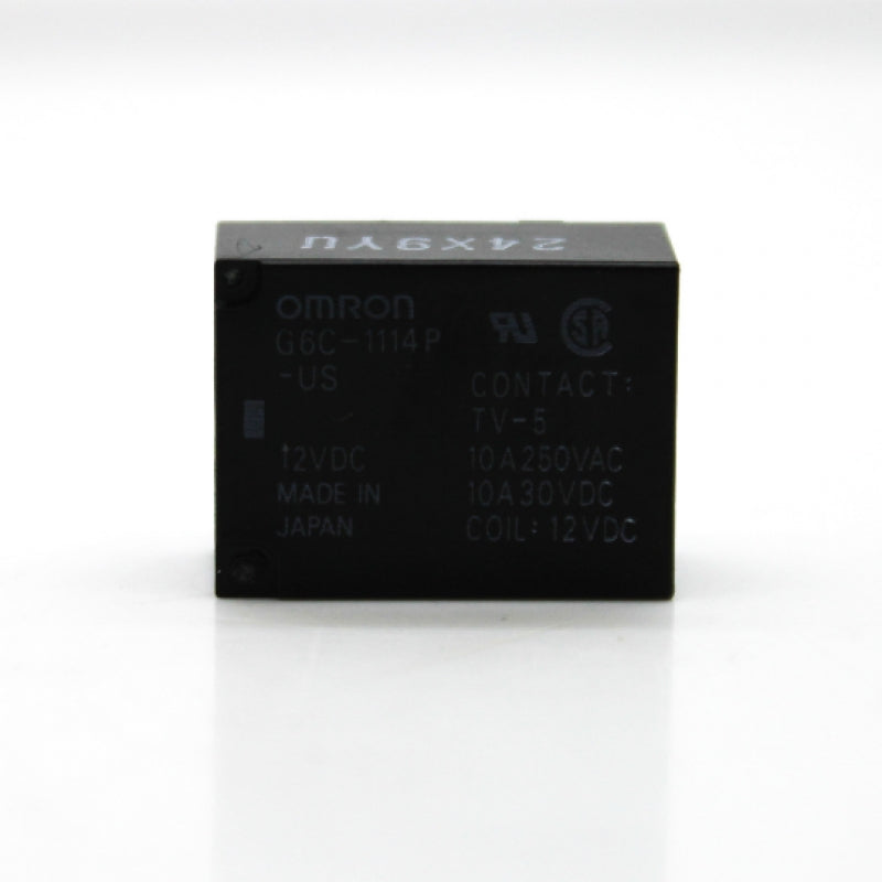 Omron G6C-1114P-US-DC12 SPST 10A 12V General Purpose Relay