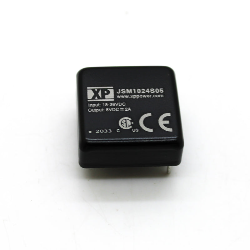 XP Power 10W 2.1 INPUT 1x1 Isolated DC/DC Converter JSM1024S05