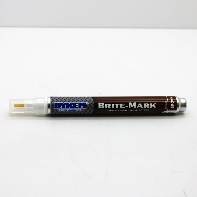 Dykem Brite-Mark Medium Tip Brown Paint Marker 84010