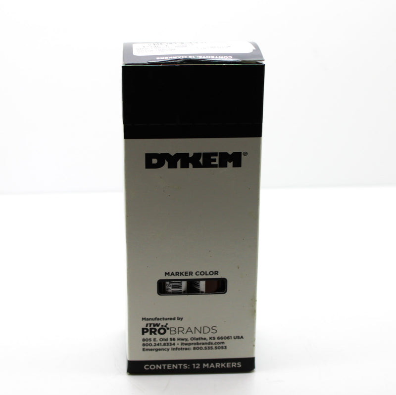 Dykem Brite-Mark Medium Tip Brown Paint Marker 84010