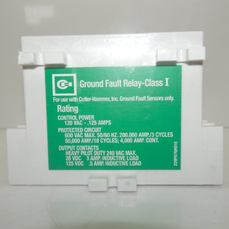 Eaton Ground Fault Reset with Zone Interlocking 5-60A GFR60MI