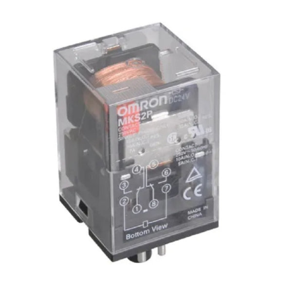 Omron MK-S Series 8 Pin General Purpose Relay MKS2PDC24