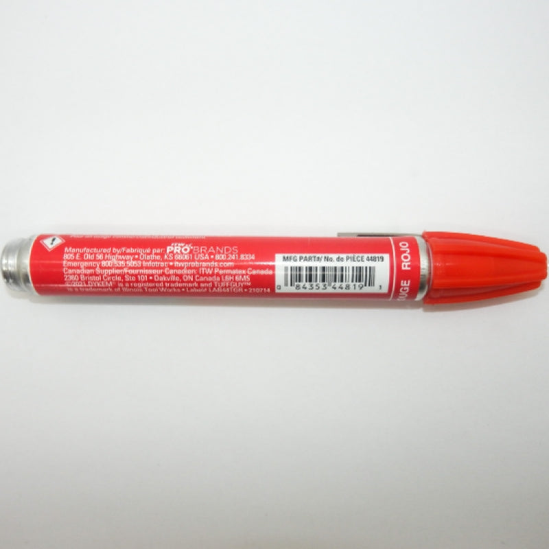 Dykem Tuffguy Series Red Permanent Industrial Marker 44819