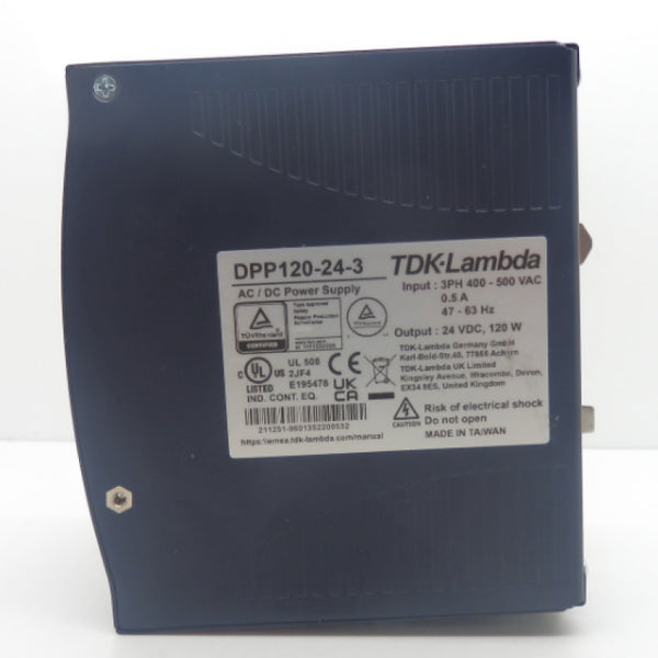 TDK-Lambda DPP Series 5A 24V Enclosed Power Supply DPP120-24-3