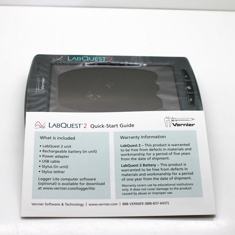 Vernier LabQuest 2 Data Logger and Interface Connected Science System LQ2-LE