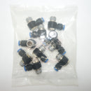 Pack of 10 RS Pro Pneumatic Threaded-to-Tube Banjo Adapter Male 1442640