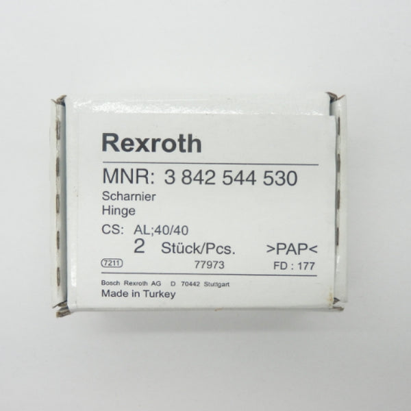 Pack of 2 Bosch Rexroth Aluminum Hinge 3842544530