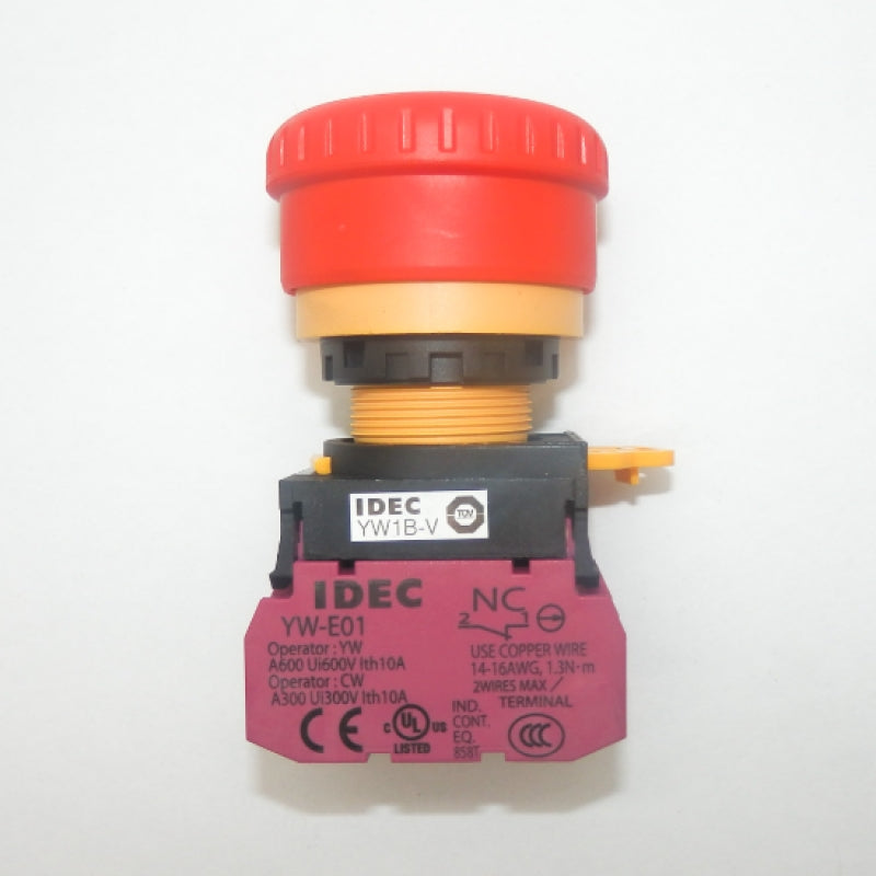 IDEC Emergency Stop Pushbutton Switch YW1B-V4E02R