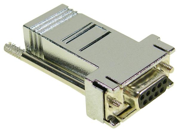Sun 530-3100 DB9 to RJ45 Serial Port Adapter 530-3100-01