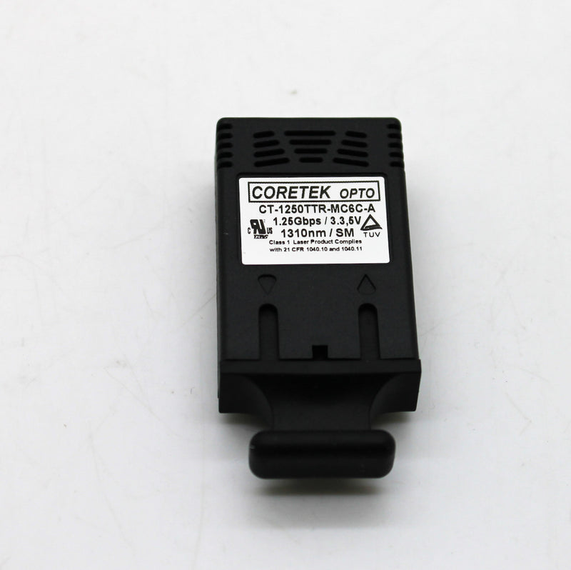 Coretek Opto 1.25 Gigabit Ethernet-Single Mode Transceiver CT-1250TTR-MC6C-A