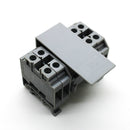 Altech Corp 2-Pos 600V 100A 22-8 AWG DIN Rail Terminal Block CDB6/2