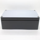 RS Pro 91x160x160mm IP66 IK09 Gray Die Cast Aluminum Enclosure 213-1643