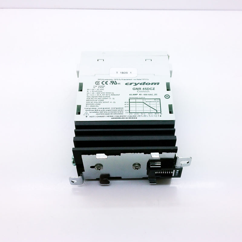 Crydom SPST-NO GNR Series 45mm DIN Rail Solid State Relay GNR45DCZ