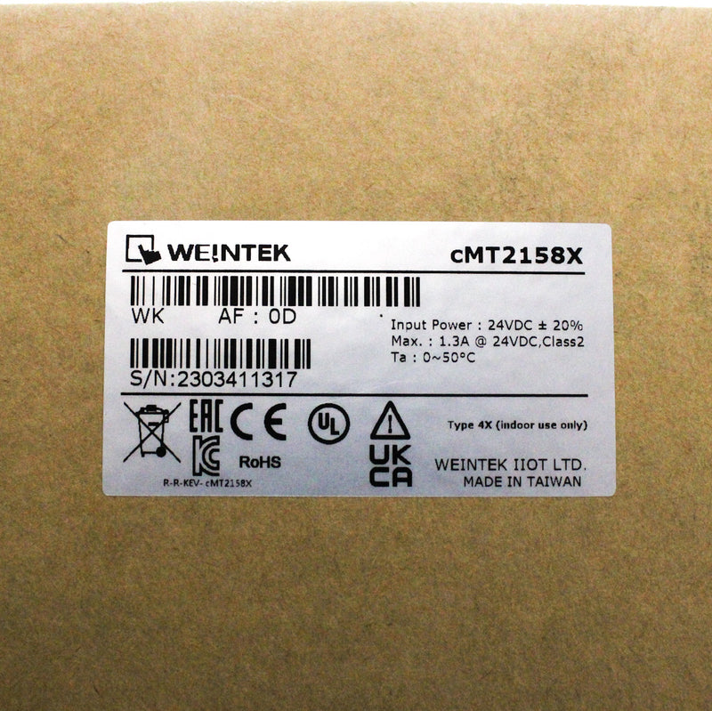 Maple Systems Weintek 15.0" 24VDC Smart HMI Touchscreen CMT2158X