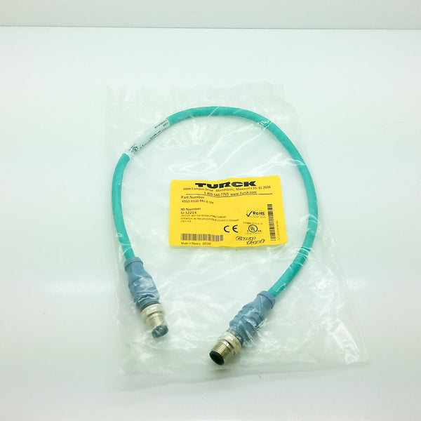 Turck M12 Male Straight 0.5m 42V Extension Cordset RSSD RSSD 441-0.5M