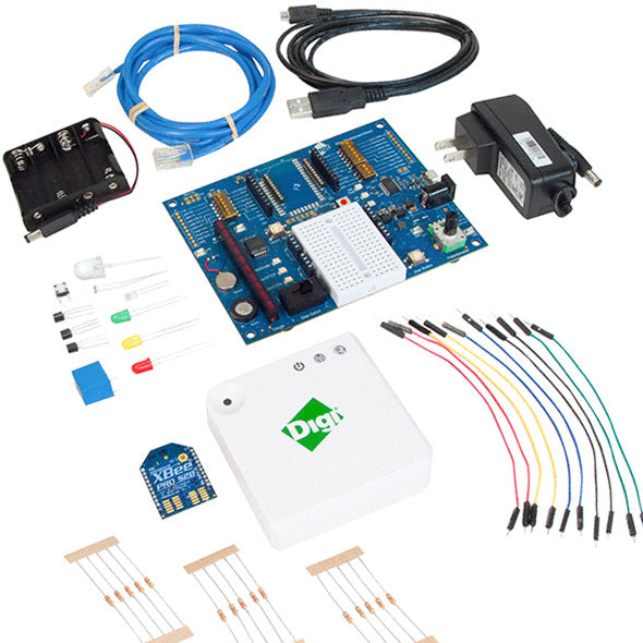 Digi International 802.15.4XBee Ziggbee Cloud Kit/Evaluation Board XKA ...