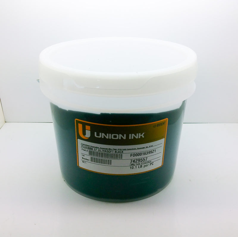 Union Ink Ultrasoft Black 8000 - 1 Gallon UNI-PLUE8000-G