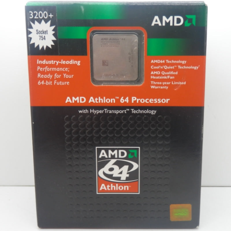 AMD 3200+ Socket 754 Athlon 64 Processor ADA3200BXBOX