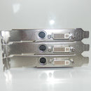 Lot of 3 HP ATI Radeon X1300 256MB PCIe Graphics Card 413023-001