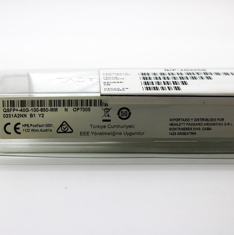 HPE X140 40G QSFP + MPO SR4 Transceiver JG325B