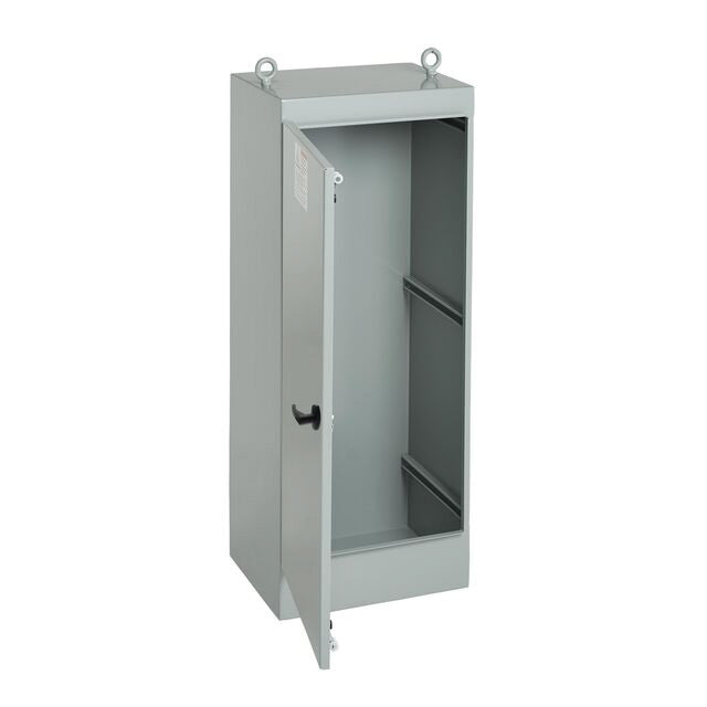 nVent Hoffman 72.06 x 36.06 x 24.06 in. Gray Free-Stand Enclosure A723624FSG