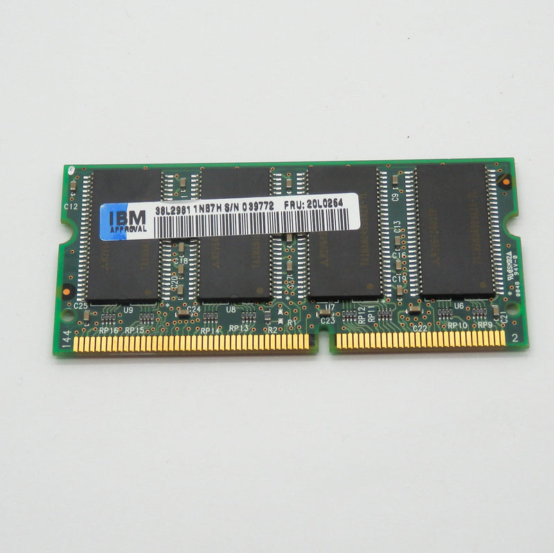 IBM 64MB 133MHz Unbuffered 144Pin 3.3V Memory Module 20L0264