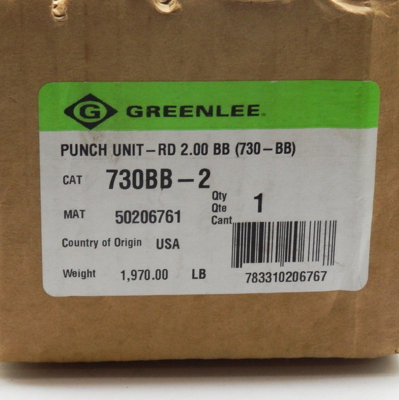 Greenlee Standard Round Knockout Punch 730BB-2