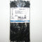 Pack of 100 Thomas & Betts 8.46"L Catamount Black Poly Cable Tie L-8-40-0-C