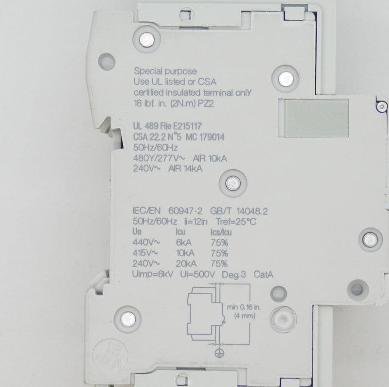 Schneider Electric 35A D Curve 10kA Miniature Circuit Breaker M9F53335