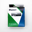 Panduit 24mm x 9mm Black on Clear Polyester MP Label Cassette T100X000YKM-BK