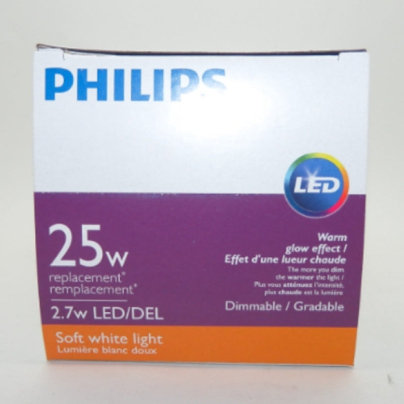 Philips 25W LED Light Bulb 9290022080 2.7G25/PER/927-922/FR/G/E26/WGX