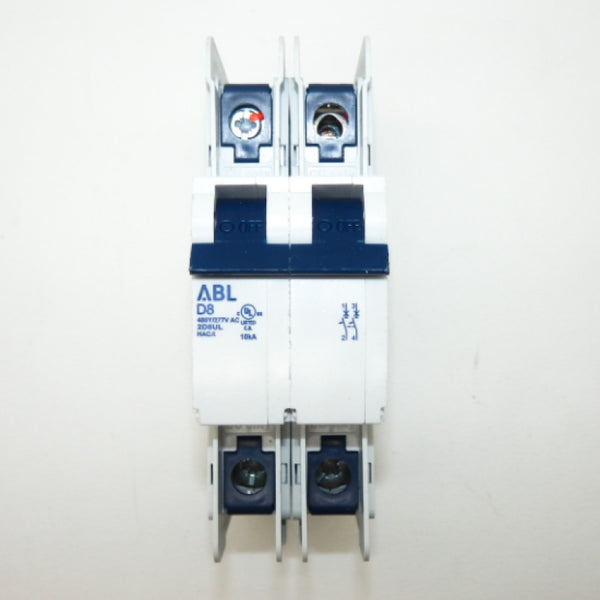 Altech UL Series 8A Miniature Molded Case Circuit Breaker 2D8UL