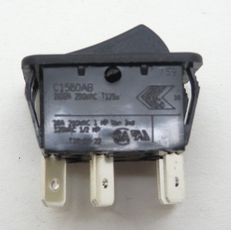 Bulgin Rocker Switch Bulgin DPDT 16A 250V Rocker Switch C1560ABBB-B – Primelec