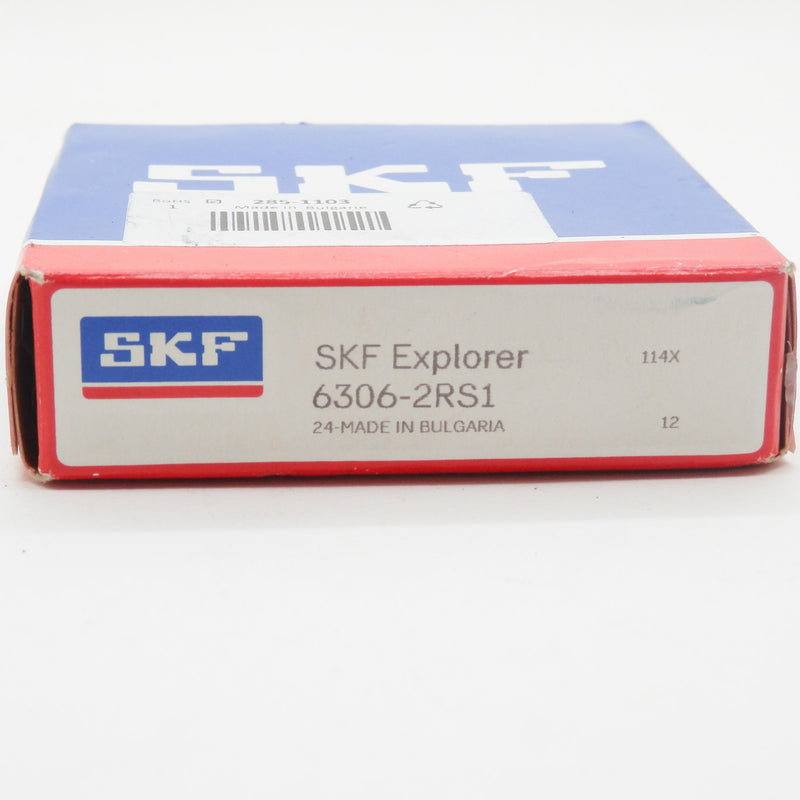 SKF Deep Groove Ball Bearing with Seals and Shields 6306-2RS1